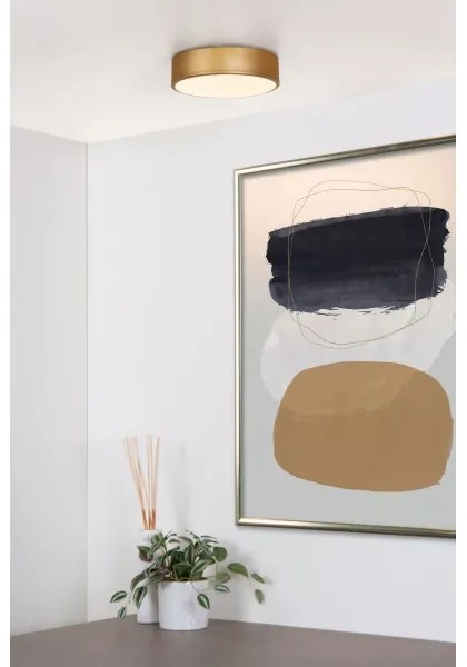 Plafonieră LED dimabilă Lucide 79185/20/02 UNAR LED/12W/230V auriu