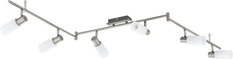 Eglo 55448 - Lampă spot LED 6xE14/4W/230V crom mat