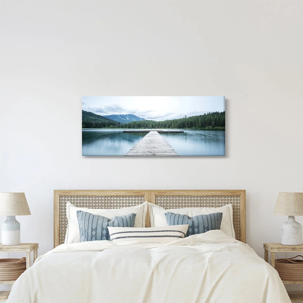 Tablou - O privire din pod (120x50 cm)