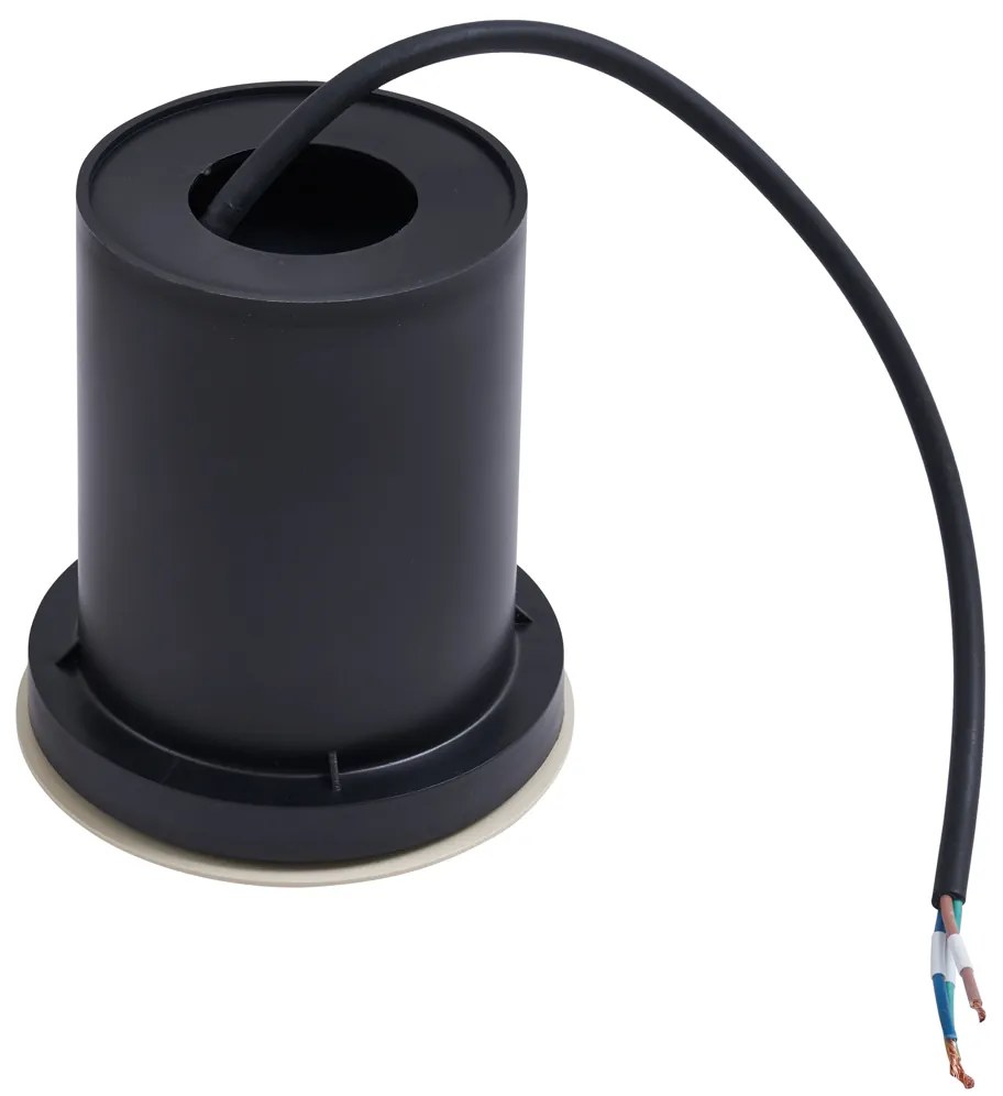 Spot modern de sol bej GU10 50mm reglabil IP65 - Delux