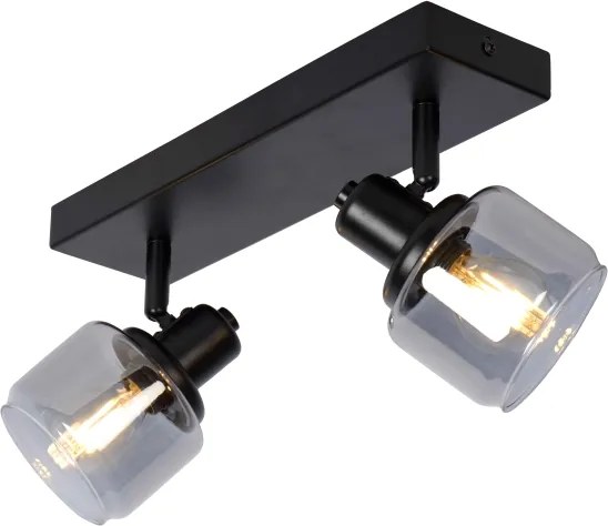 Spot Lucide 77979/02/30 BJORN 2xE14/40W/230V negru