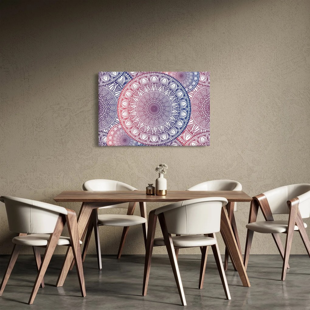 Tablou din mandale (90x60 cm)