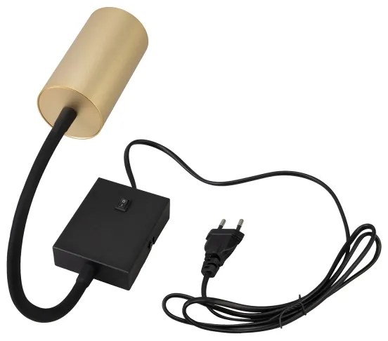 Lampă flexibilă de perete Brilagi SELE 1xGU10/30W/230V negru/auriu