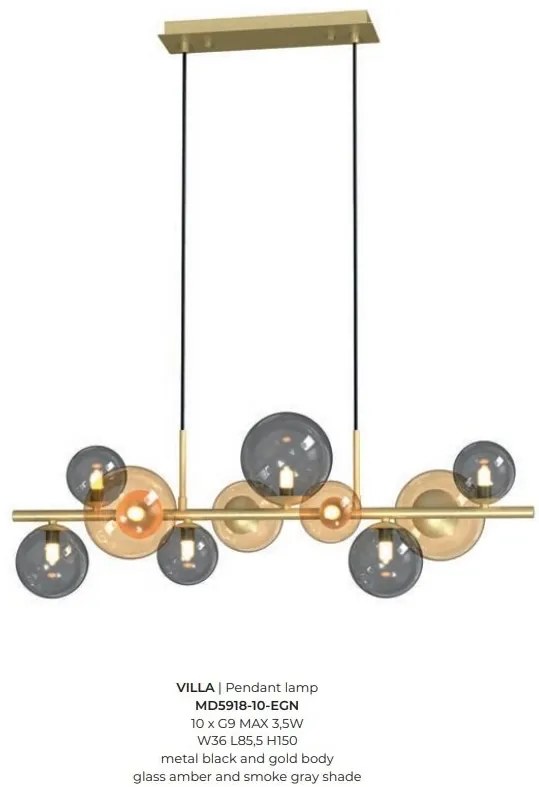 Lustra suspendata design deosebit VILLA