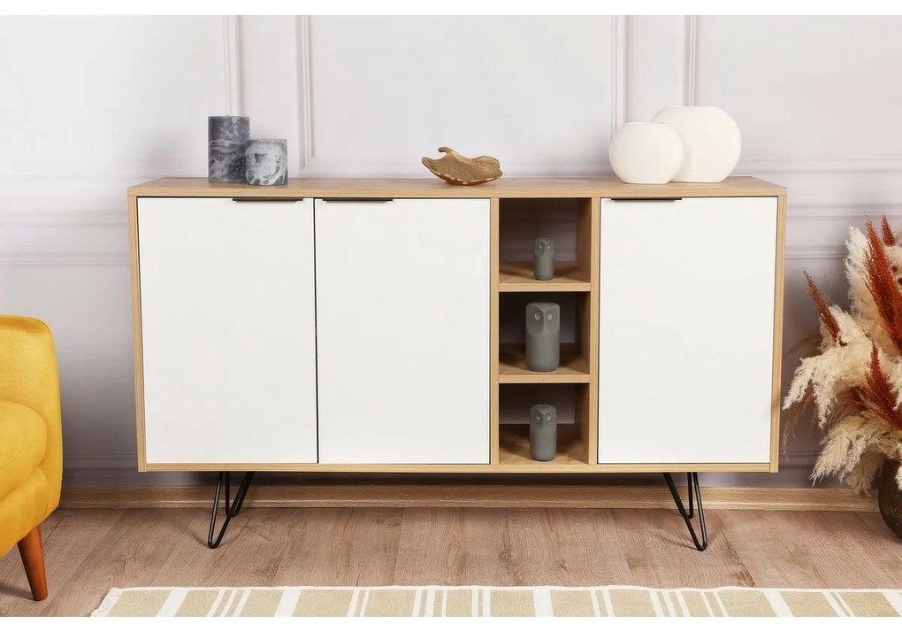 Dulap Clara Oak and White