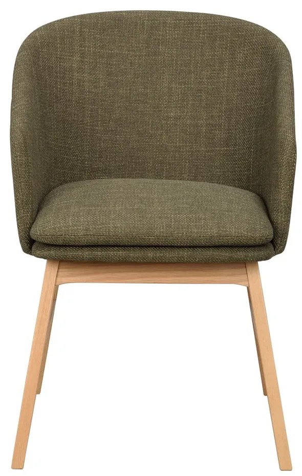 Set de scaune de sufragerie verde 2 buc. tapițat Windham – Rowico