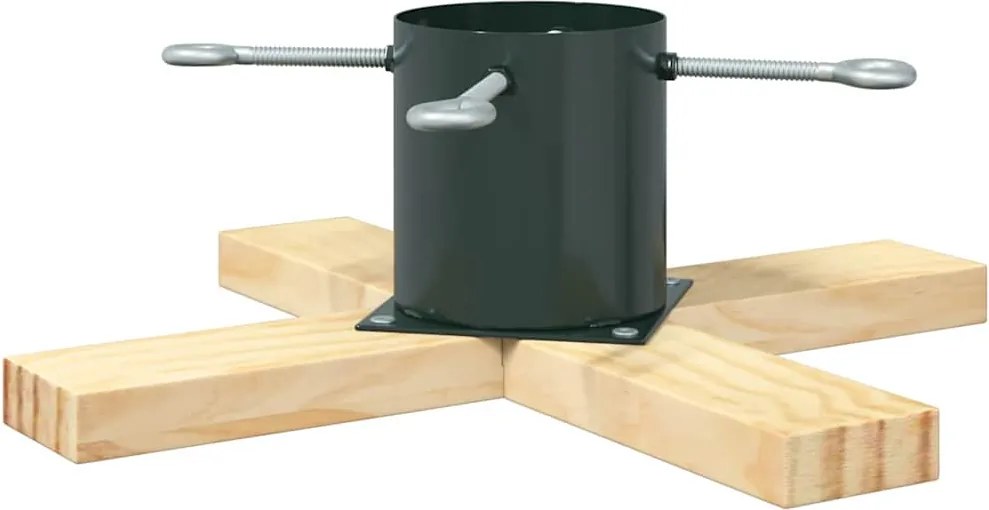 vidaXL Suport pentru brad de Crăciun 1.73 Verde 50 x 50 x 16 cm