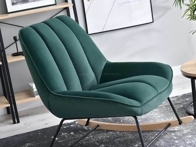 Fotoliu Bertie (verde + fag negru). 1109880