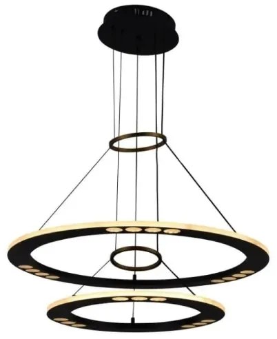 Lustră LED dimabilă pe cablu LED/65W/230V 3000-6500K + telecomandă