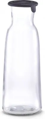 Carafa cu capac din silicon, Glass 1000 ml, Ø 9,4xH25,7 cm