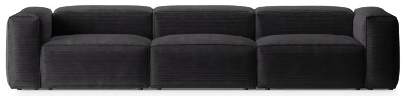 Canapea 4 locuri Bergamo velur reiat L364 cm