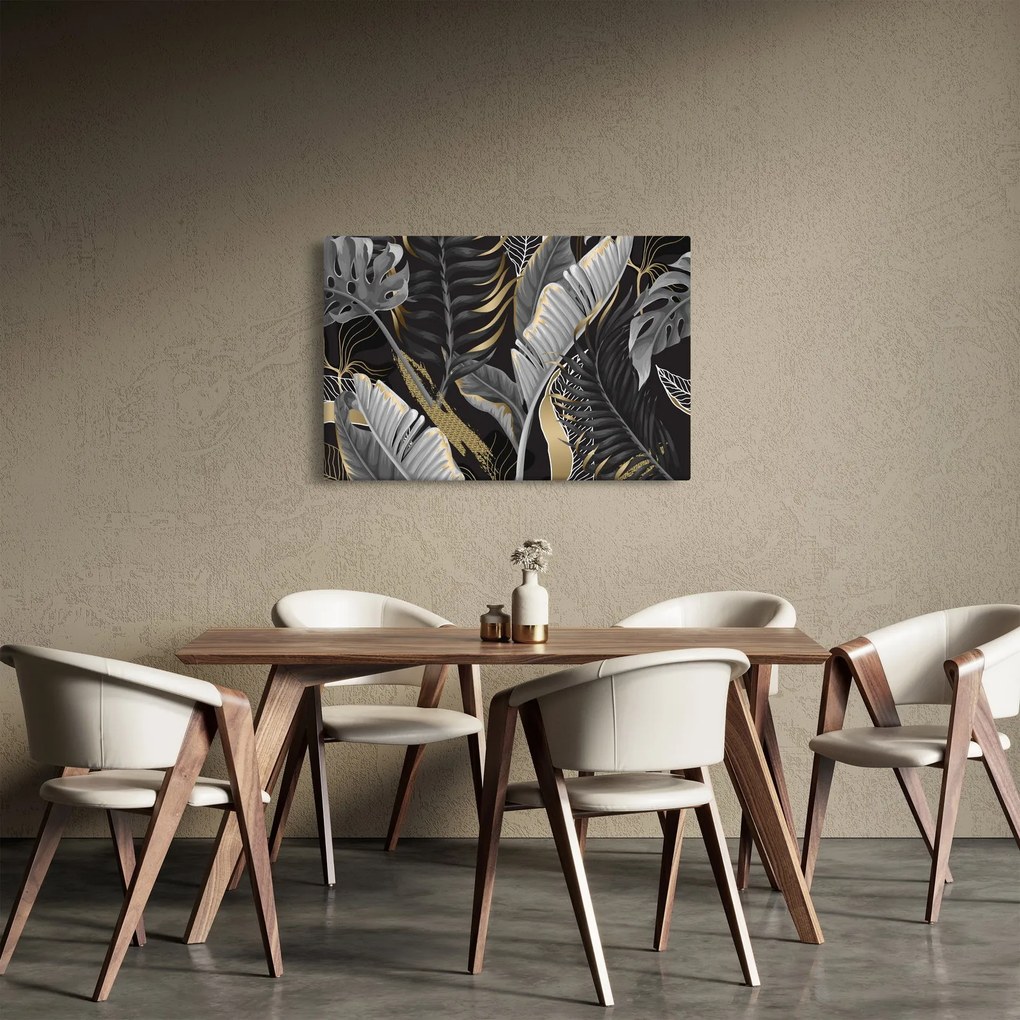 Tablou - Jungla de aur (90x60 cm)