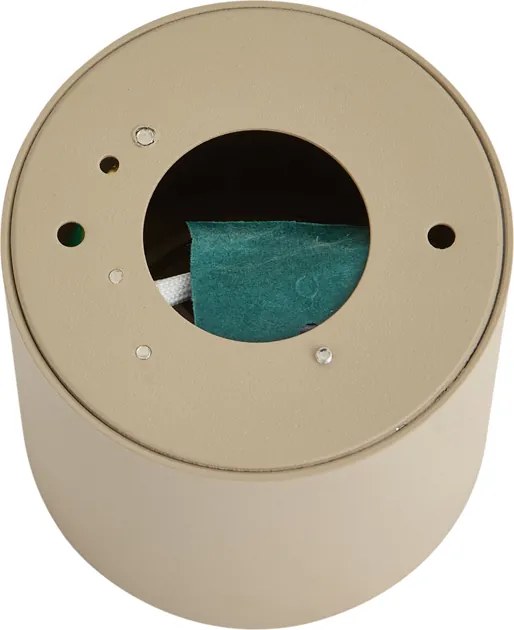 Spot de tavan modern Taupe GU10 50mm IP44 - Capa