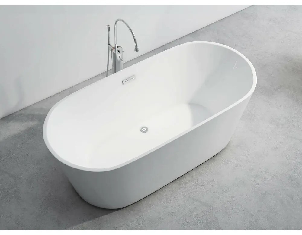 Cada freestanding Rune Esir 160x75 cm finisaj alb