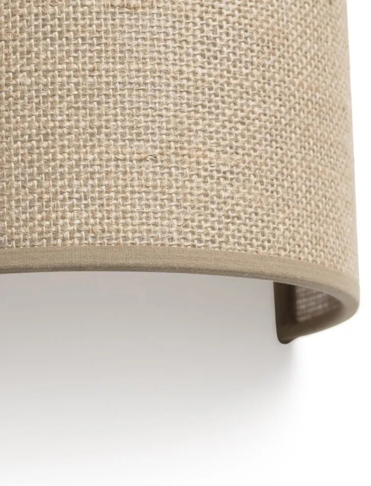 Aplica de perete ambientala design natural OTTON R Round 2L iuta
