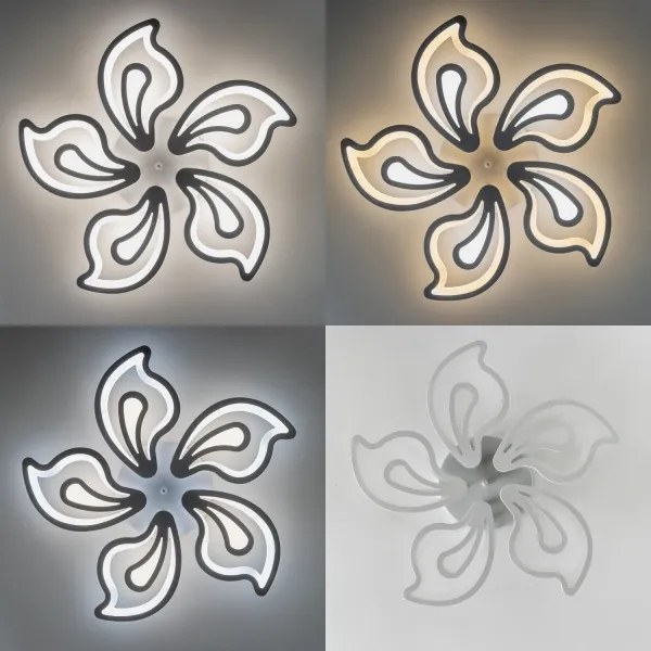 Lustră LED dimabilă aplicată Brilagi TWIST LED/125W/230V 3000-6500K + telecomandă