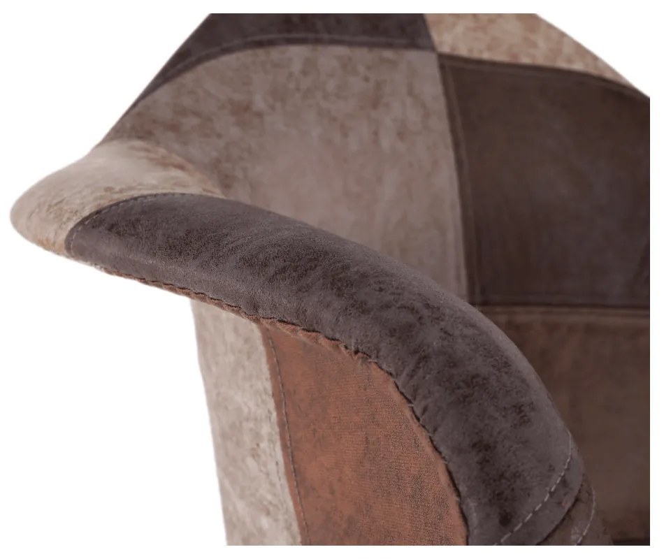 Fotoliu de design, patchwork/fag, TERST
