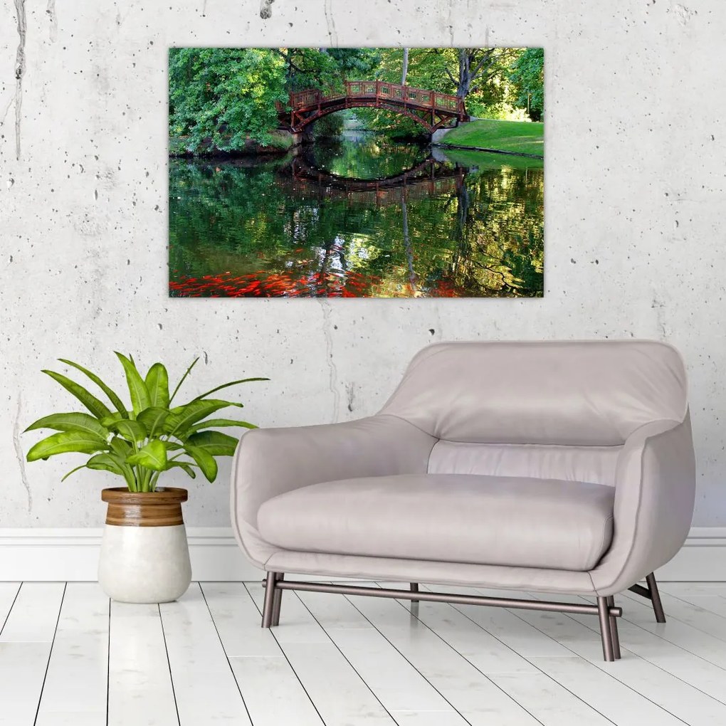 Tablou cu râu (90x60 cm)