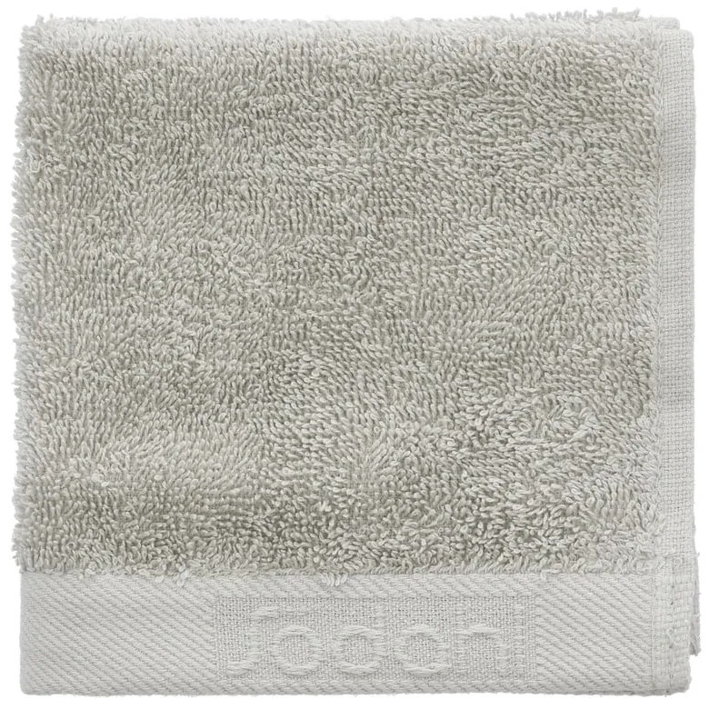 Prosop gri deschis din bumbac din frotir 30x30 cm Comfort – Södahl