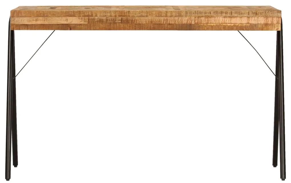 246338 vidaXL Masă de scris, 118 x 50 x 75 cm, lemn masiv de mango
