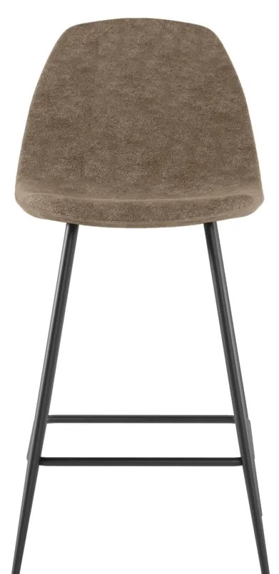 STONES Scaun din piele ecologică 42cm X 52cm H. 93cm | Aosom Romania