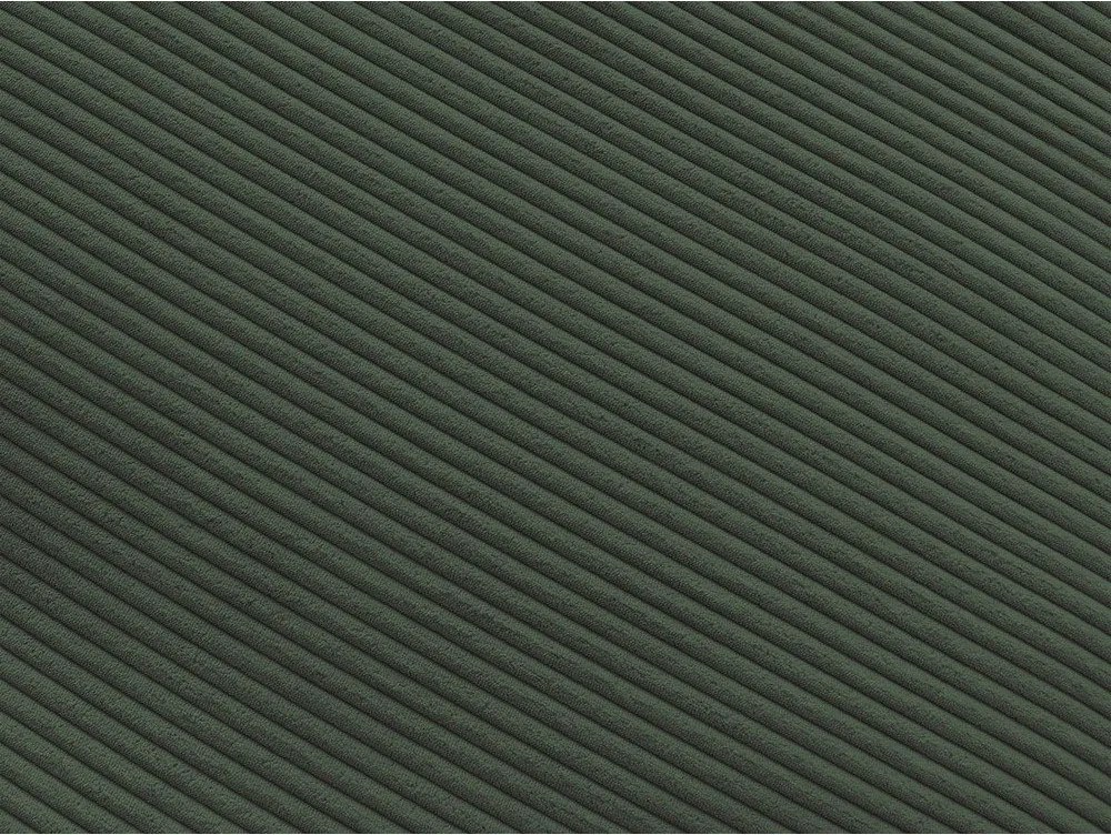 Canapea verde cu tapițerie din catifea reiată 250 cm Belair – Bobochic Paris