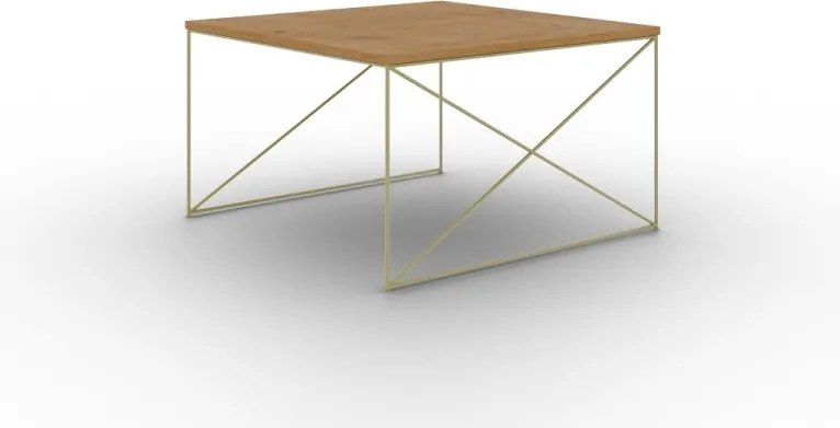 Masuta de cafea, Nelia, ADRK Furniture (Culoare: Alb / Sonoma)