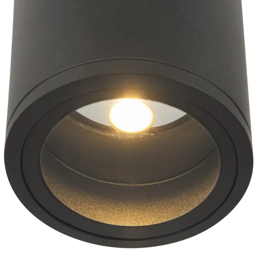Spot LED aplicat pentru iluminat exterior design modern Bar grafit 9,5cm