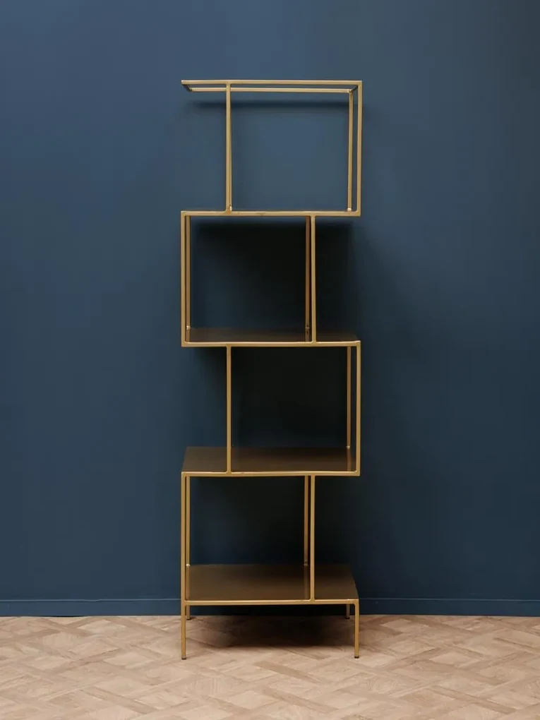 Etajera din metal, cu 4 rafturi, Iscala