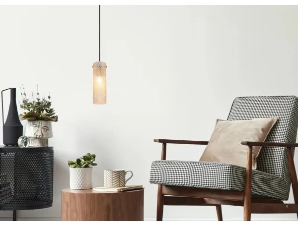 Lustră pe cablu Globo 15775H KAROLO 1xE14/40W/230V