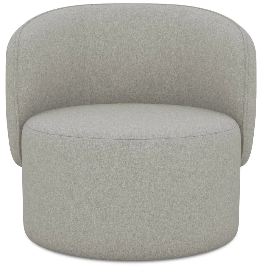 Fotoliu gri deschis Ipo – Makamii