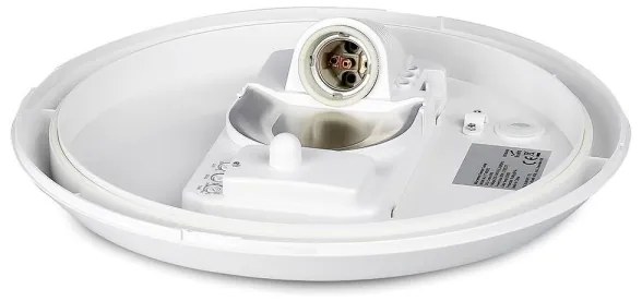 Plafonieră cu senzor pentru baie 1xE27/60W/230V IP44 ø 29,6 cm
