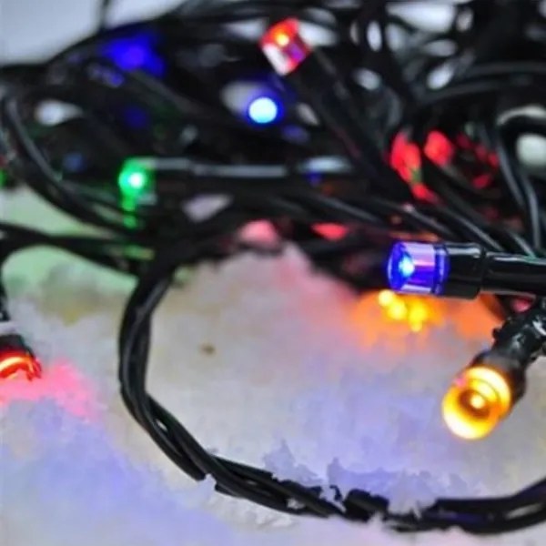 Solight 1V101-M-1 - Ghirlandă LED de Crăciun 100xLED/8 funcții 13m IP44 multicoloră