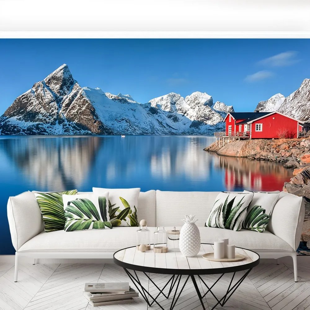 Fototapet Lofoten Norvegia