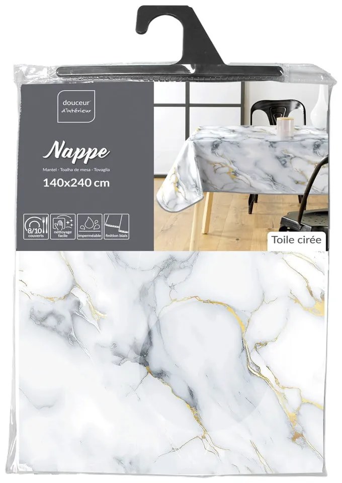 Față de masă lavabilă 140x240 cm Marquina – douceur d'intérieur