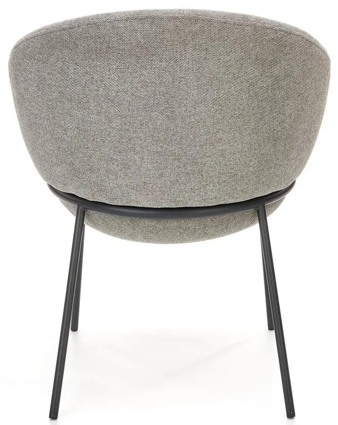 Scaun de bucaterie Luisa, gri