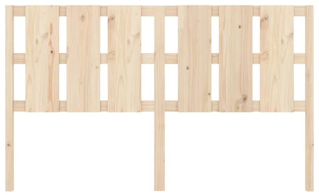 Tablie de pat, 185,5x4x100 cm, lemn masiv de pin 1, Maro, 185.5 x 4 x 100 cm