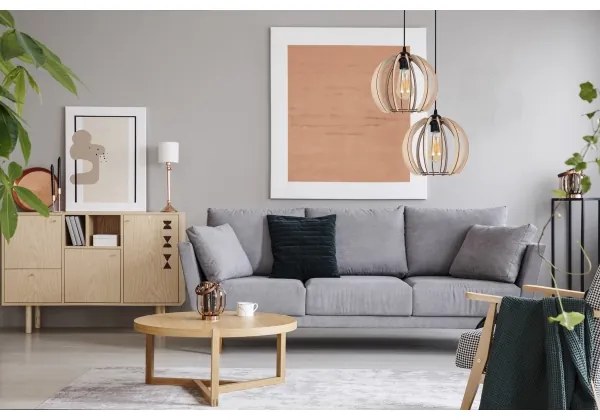 Lustră pe cablu DORO 2xE27/60W/230V