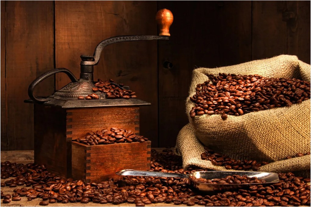 Tablou cu cafea (90x60 cm)