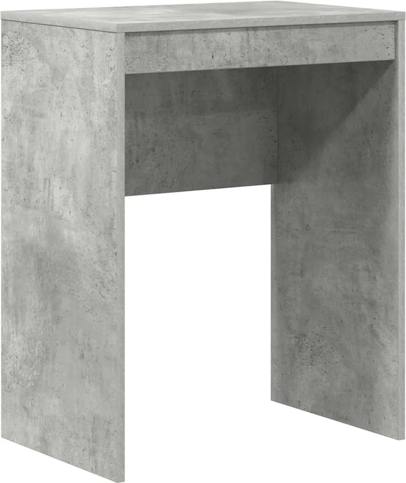 vidaXL Birou Gri din beton 60 x 40 x 76 cm