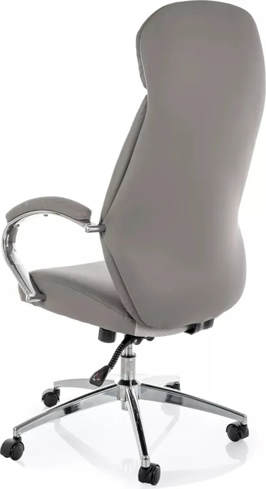 Scaun de birou rotativ Q-09 gri
