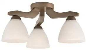 Plafoniera rustica 3 becuri E27 Adriano 27470 Lamkur