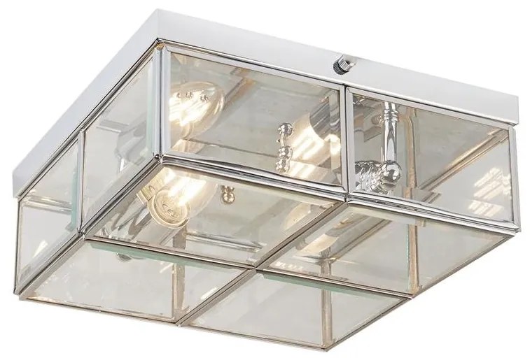 Plafoniera design decorativ Pisa 2L crom