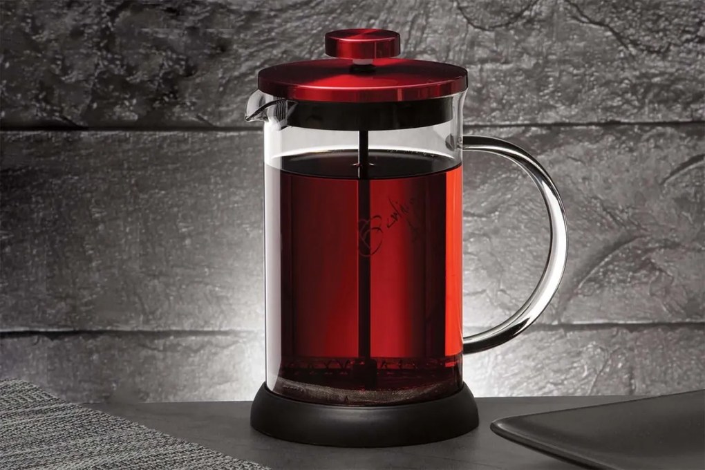 Presa Cafea, infuzor Ceai 800 ml Burgundy Berlinger Haus BH 1498