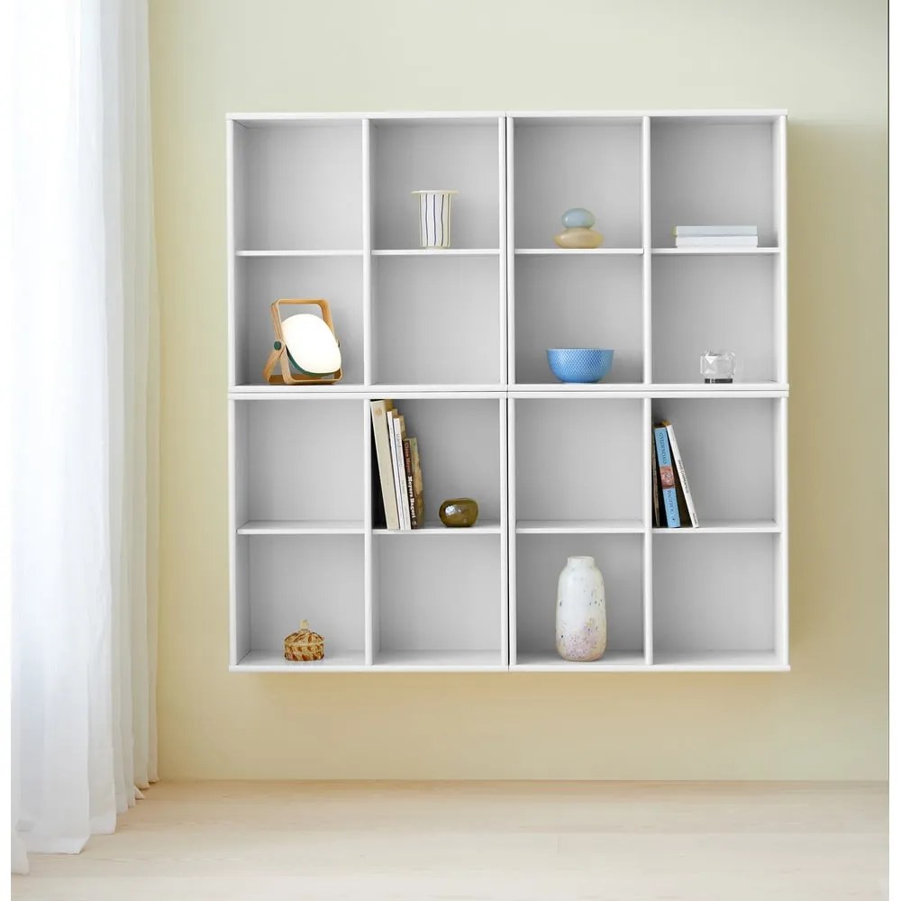 Bibliotecă albă suspendată 70x70 cm Mistral – Hammel Furniture