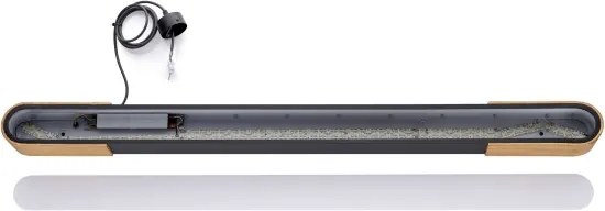 BRILAGI - Lustru LED suspendat pe cablu GARDALINE LED/100W/230V stejar/negru