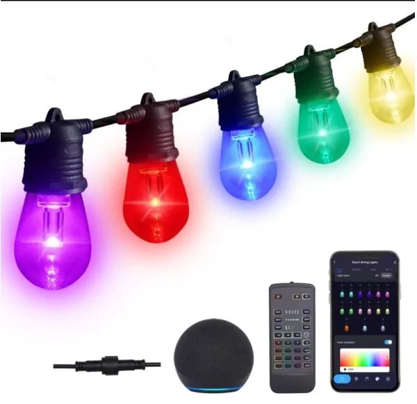 Immax NEO 07900L - LED RGB+CCT 15x1W/230V 15m Wi-Fi Tuya IP65 + DO