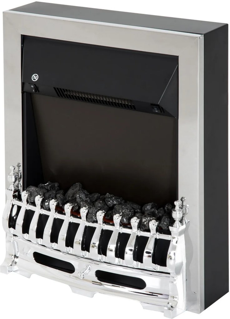 Semineu electric 1000-2000 W Argintiu