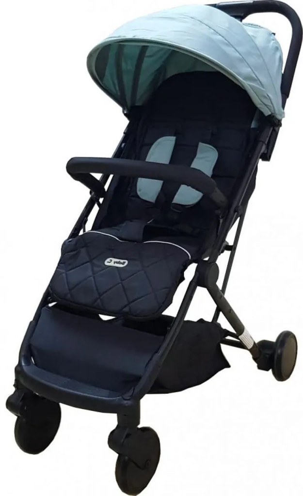 Carucior sport ultracompact pentru copii Baby Care™ PRO S108, Transformabil in troller, Spatar reglabil in 3 trepte, Roti cu rulment, Frana