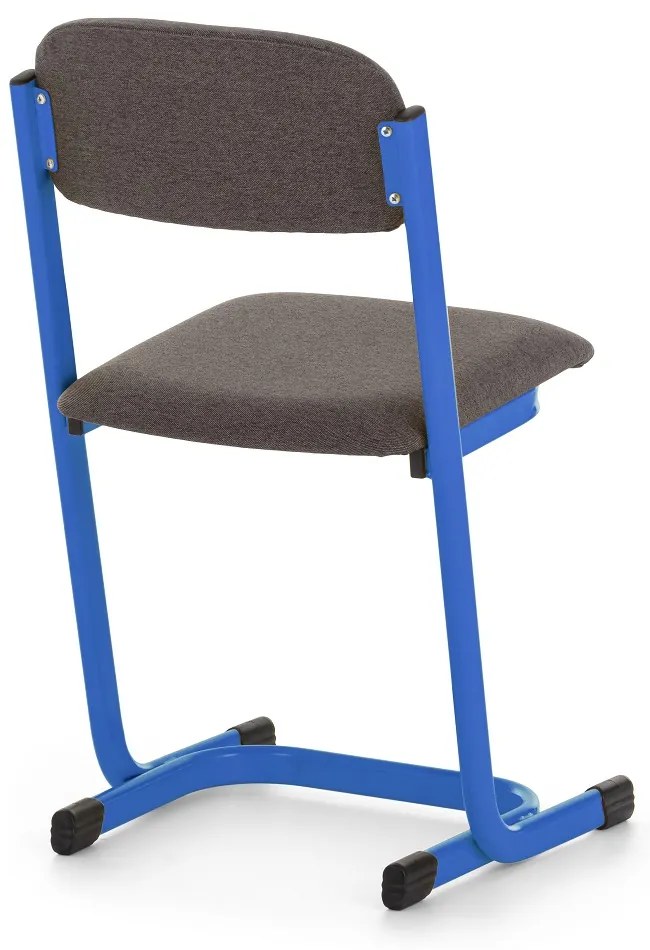 Scaun profesor tapitat, albastru deschis - ral 5015